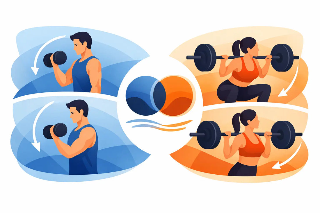 Concentric and Eccentric Exercise Examples