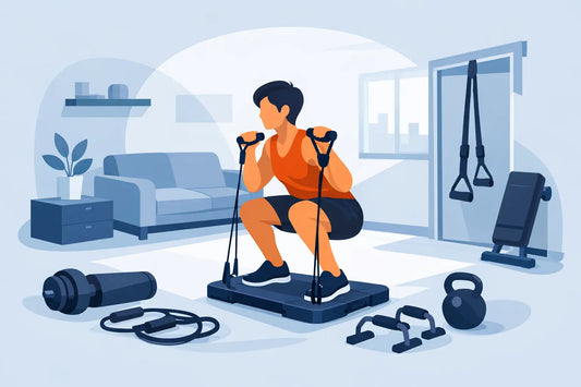 Full Body Portable Gym Workout for Small Spaces