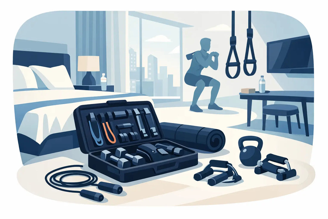 Portable Gym for Hotel Rooms That Trains Hard