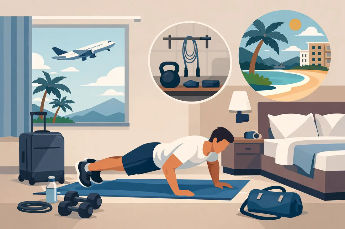 How to Train While Traveling Without Losing Strength